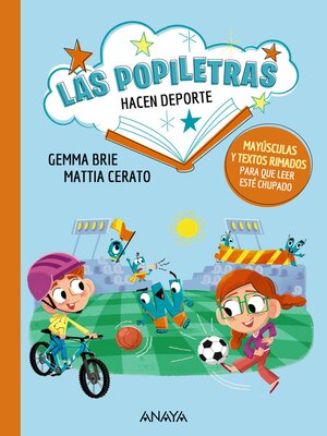 cover image of Las popiletras hacen deporte